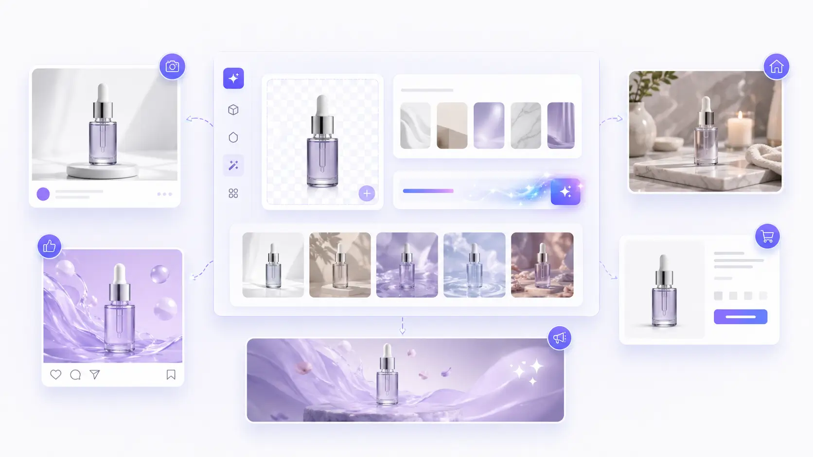 Product photoshoots preview
