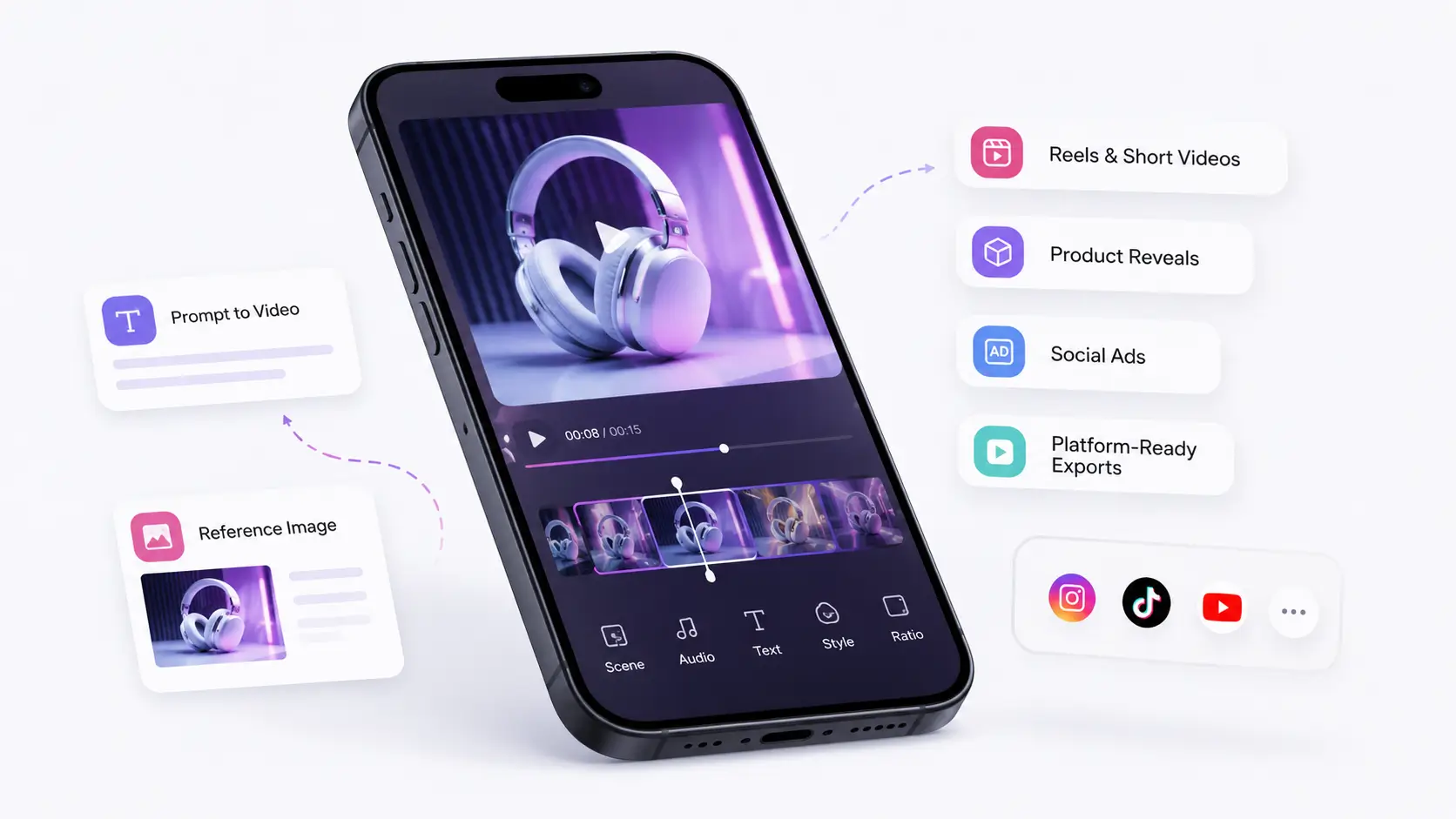 AI video creation preview